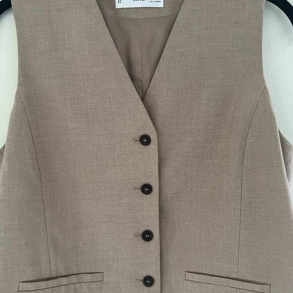 LAST CHANCE Mango Vest La Garconne The Row - Picture 2 of 3
